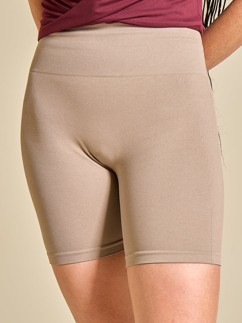 Ciclista desportivo canelado - (ekstract) Bege - Kiabi