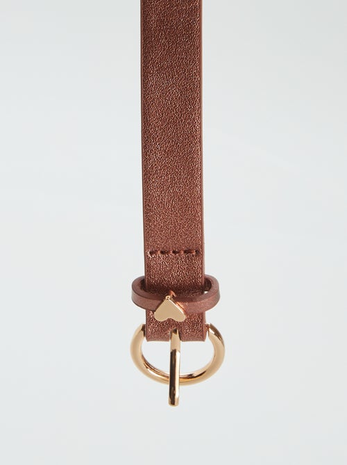 Cinto acobreado - Kiabi