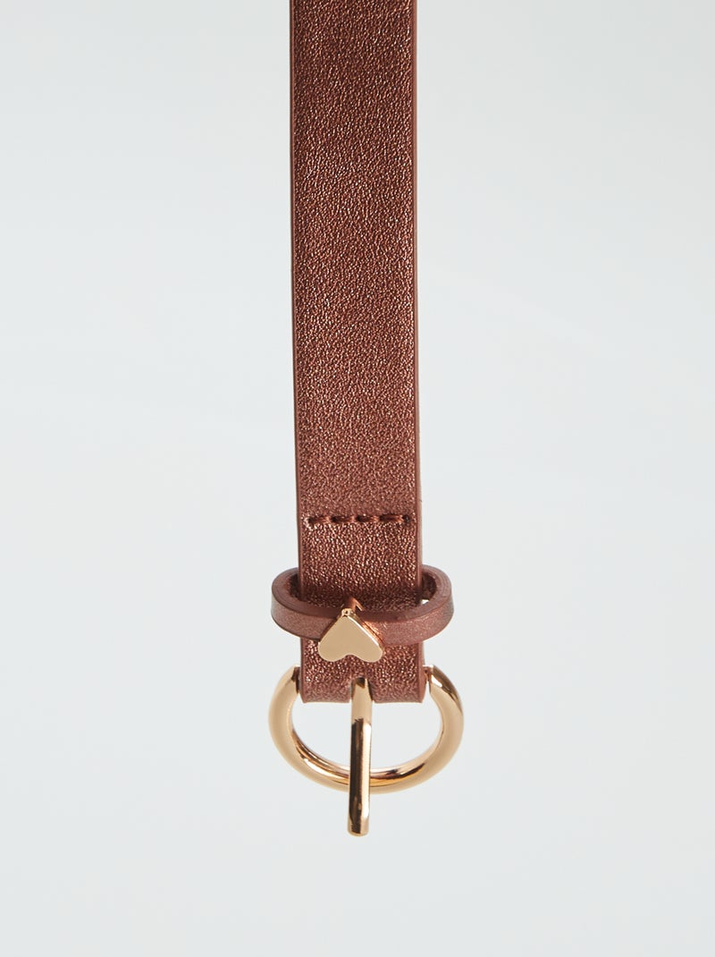 Cinto acobreado ROSA - Kiabi