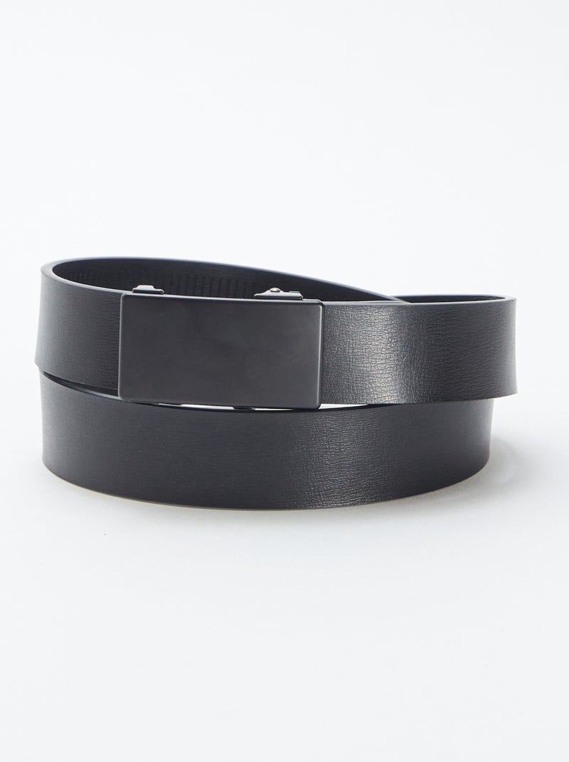 Cinto básico preto Preto - Kiabi