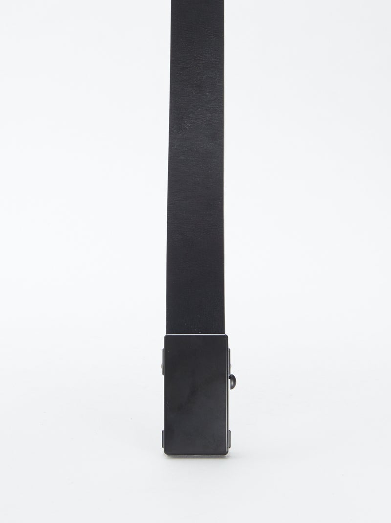Cinto básico preto Preto - Kiabi