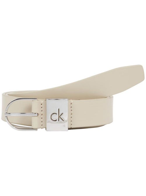 Cinto bege de mulher calvin klein jeans com fivela - Kiabi
