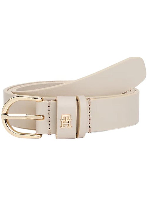 Cinto Bege Essencial Tommy Hilfiger para Mulher - Kiabi Cinto Bege Essencial Tommy Hilfiger para Mulher - Kiabi