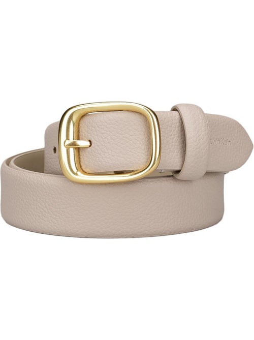 Cinto bege grosso calvin klein jeans para mulher - Kiabi