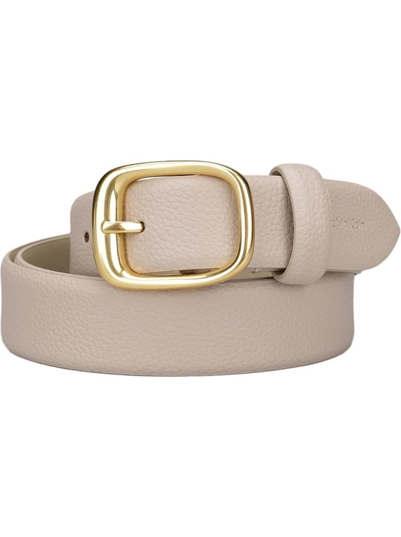 Cinto Bege Grosso Calvin Klein Jeans para Mulher Bege - Kiabi