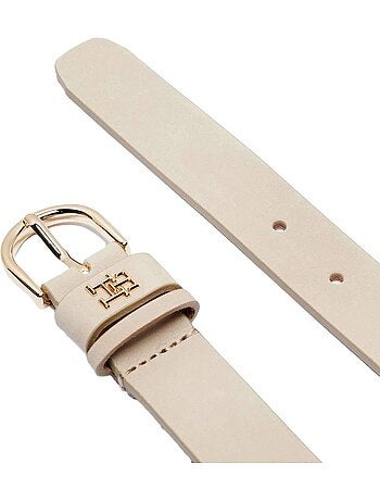 Cinto Bege Tommy Hilfiger Essential para Mulher