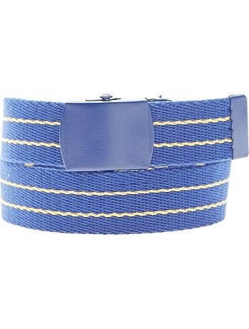 Cinto bicolor com fivela deslizante - Kiabi