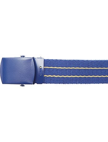 Cinto bicolor com fivela deslizante - Kiabi