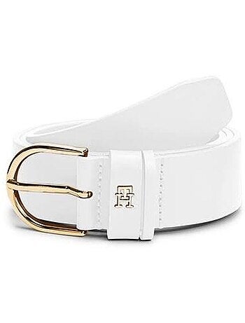 Cinto branco essencial tommy hilfiger para mulher