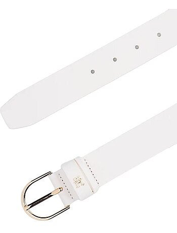 Cinto branco essencial tommy hilfiger para mulher