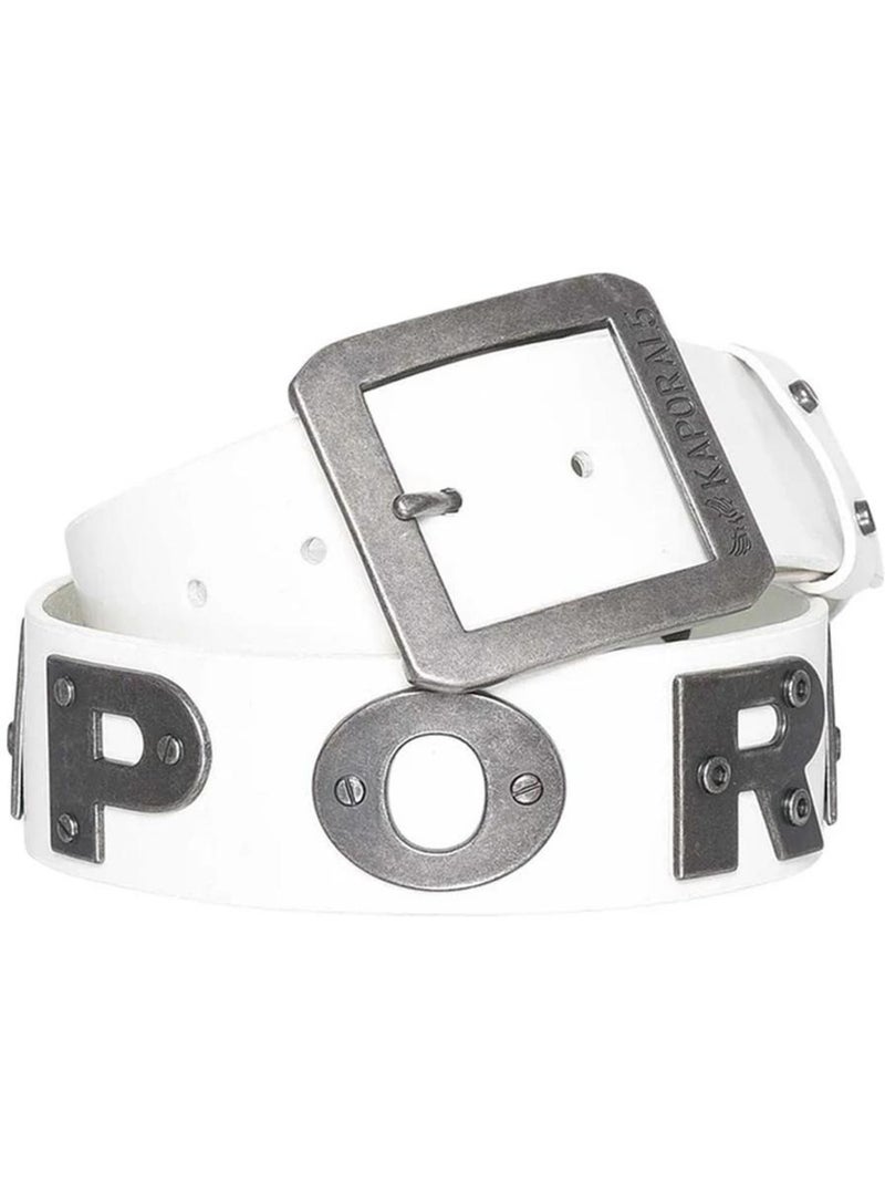 Cinto Branco Masculino Kaporal BOLD Branco - Kiabi