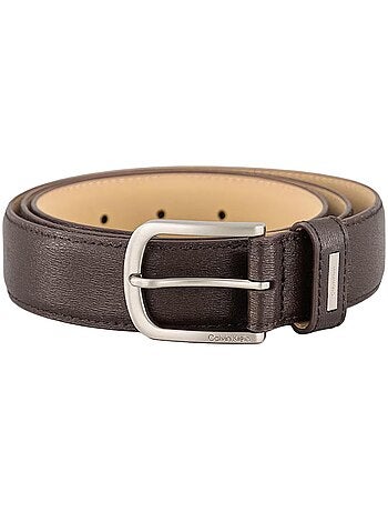 Cinto Casual Preto Calvin Klein Jeans Fivela de Pino 32