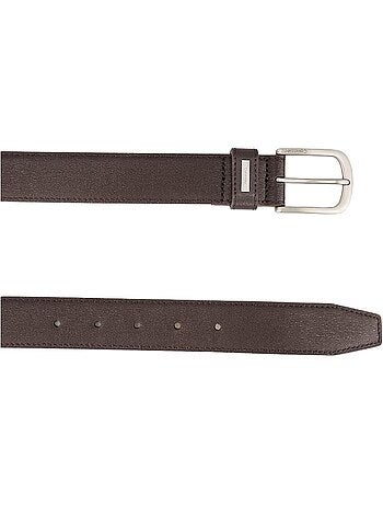 Cinto Casual Calvin Klein Jeans Castanho Fivela de Pino 32