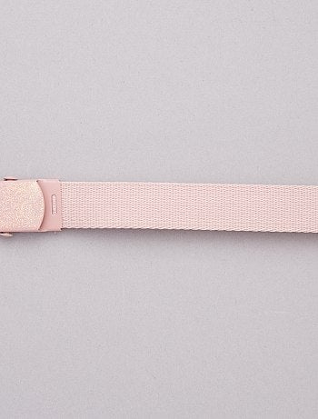 Cinto com fivela de metal brilhante - Kiabi