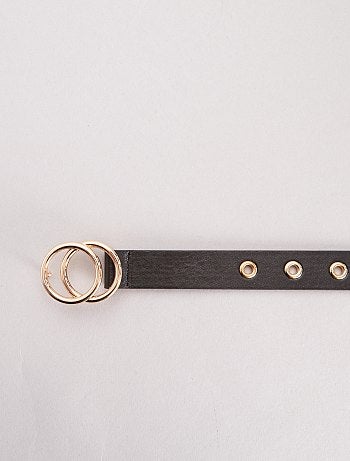 Cinto com fivela dupla - Kiabi