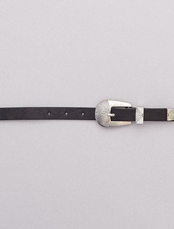 Cinto com fivela dupla - Kiabi