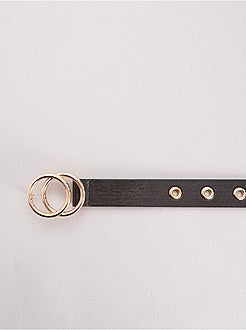 Cinto com fivela dupla - Kiabi