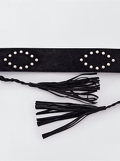 Cinto com tachas de fantasia - Kiabi