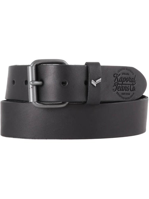 Cinto de couro preto masculino kaporal heber - Kiabi Cinto de couro preto masculino kaporal heber - Kiabi