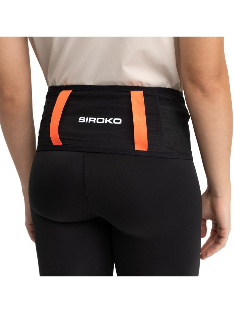 Cinto de hidratação para trail running Preto - Kiabi