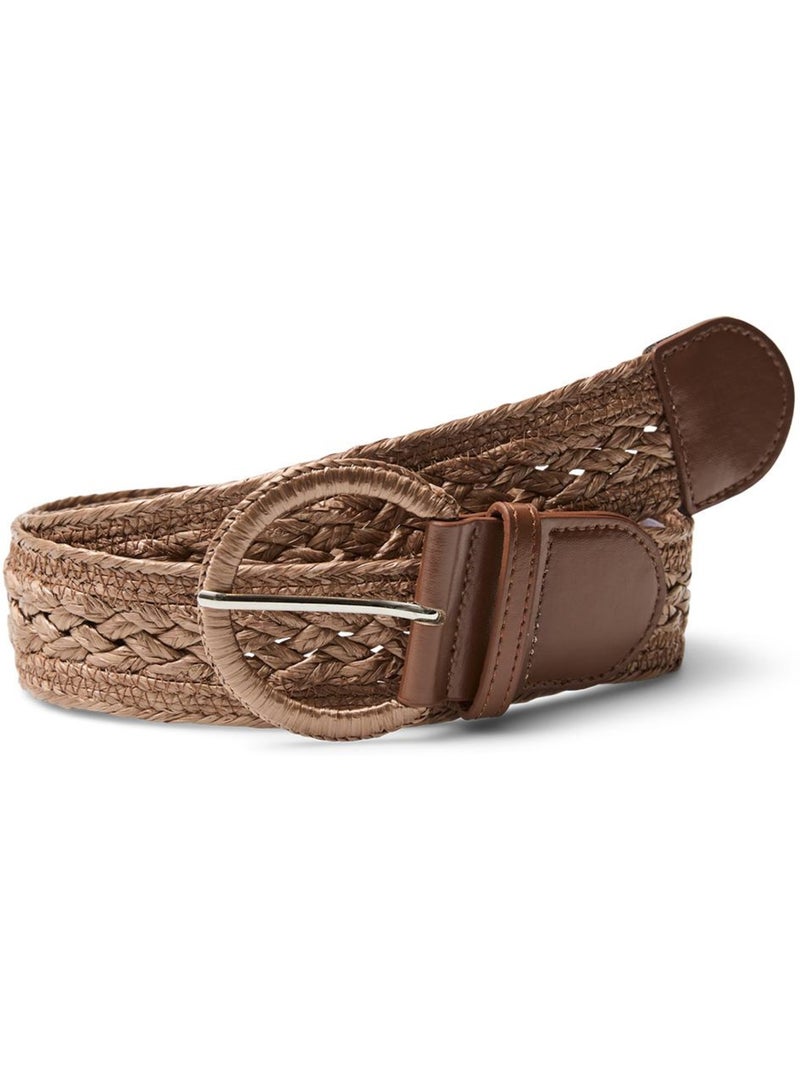 Cinto de Palha Castanho para Mulher Vero Moda Castanho-capuccino - Kiabi