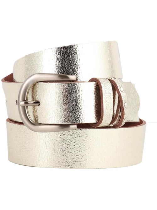 Cinto Dourado Feminino Kaporal LUCAS - Kiabi Cinto Dourado Feminino Kaporal LUCAS - Kiabi