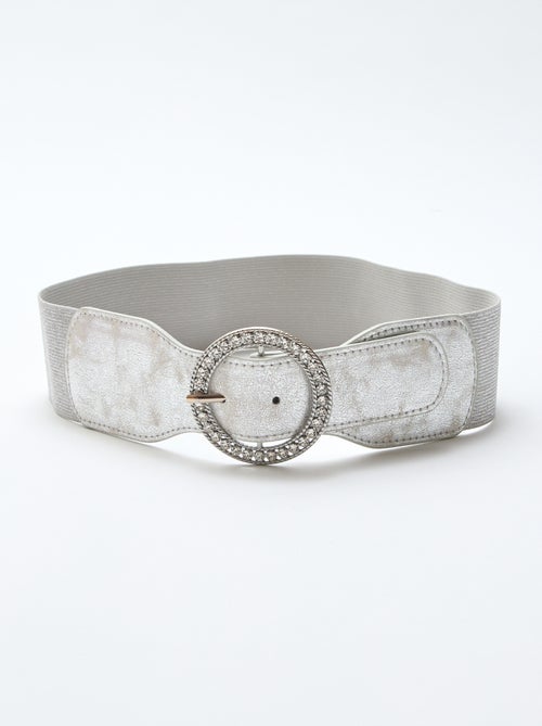 Cinto elástico com fivela - Kiabi