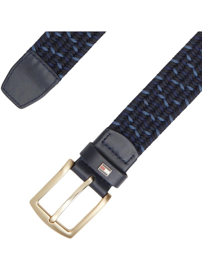 Cinto elástico feminino tommy hilfiger denton azul/preto Preto - Kiabi