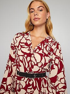 Cinto em camurça - Kiabi