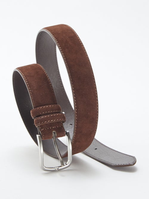 Cinto em camurça sintética com fivela de metal - Kiabi