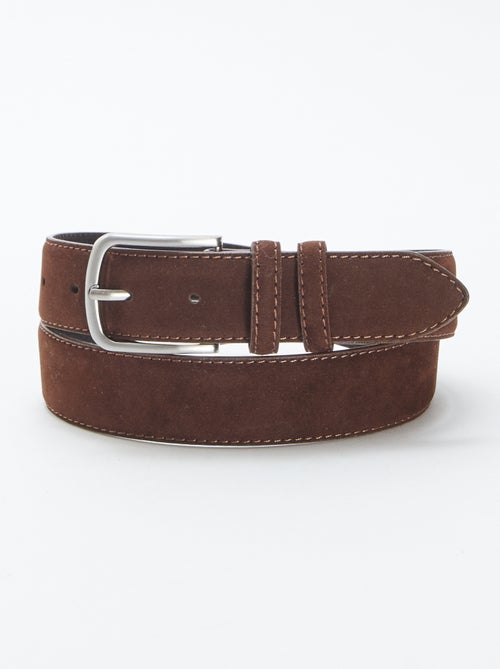 Cinto em camurça sintética com fivela de metal - Kiabi