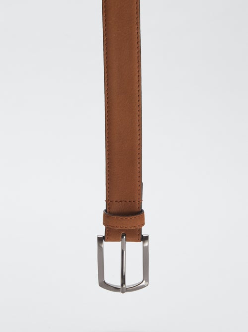 Cinto em pele - Kiabi