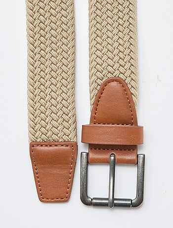 Cinto entrançado elástico