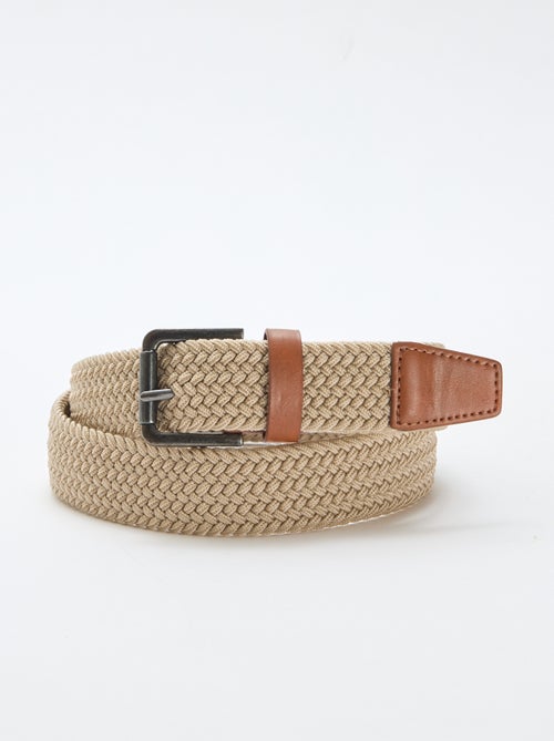 Cinto entrançado elástico - Kiabi