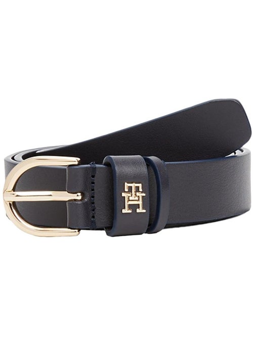 Cinto Essencial Marinho Tommy Hilfiger para Mulher - Kiabi Cinto Essencial Marinho Tommy Hilfiger para Mulher - Kiabi