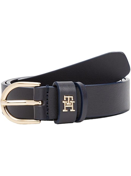 Cinto Essencial Marinho Tommy Hilfiger para Mulher - Kiabi Cinto Essencial Marinho Tommy Hilfiger para Mulher - Kiabi