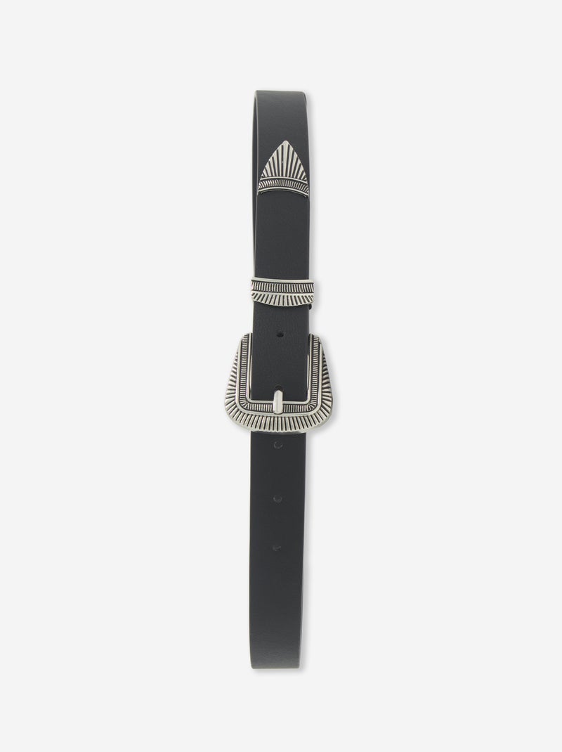 Cinto estilo Western PRETO - Kiabi