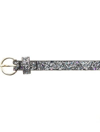 Cinto fino 'glitter' - Kiabi