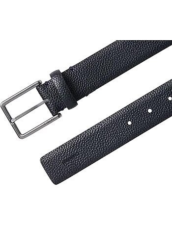 Cinto Preto Masculino Calvin Klein Jeans com Fivela Warmth