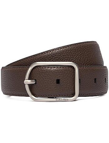 Cinto Preto Masculino Calvin Klein Jeans Round para Homem