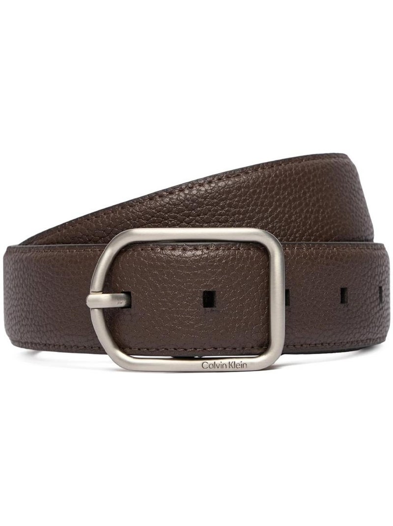 Cinto Masculino Castanho Calvin Klein Jeans Round Castanho-capuccino - Kiabi