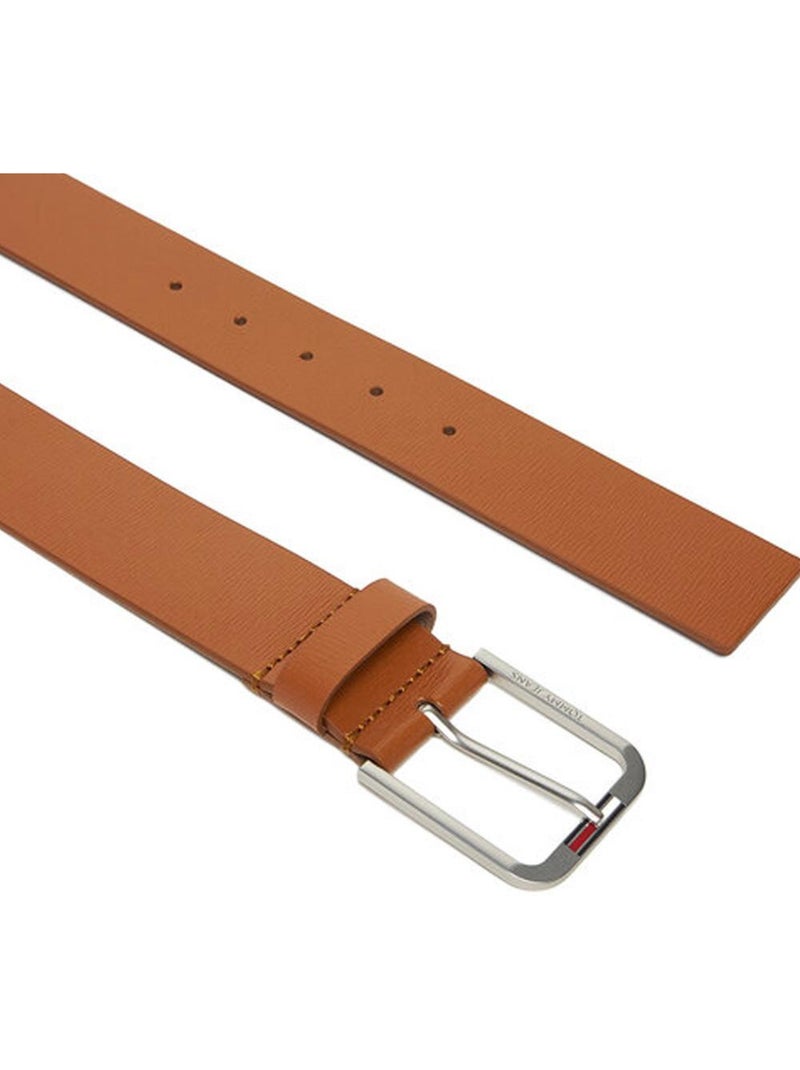 Cinto Masculino Tommy Hilfiger Austin Castanho AM0AM13690 Castanho-capuccino - Kiabi
