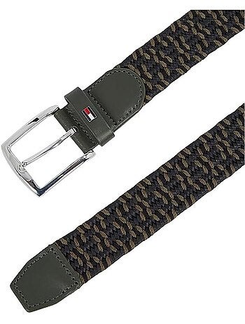 Cinto Masculino Tommy Hilfiger Dentons Azul-Marinho/Caqui