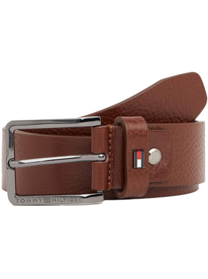 Cinto Masculino Tommy Hilfiger Oliver Castanho AM0AM13757 Castanho-capuccino - Kiabi