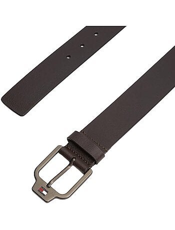 Cinto masculino tommy hilfiger tjm scanton seasonal castanho escuro