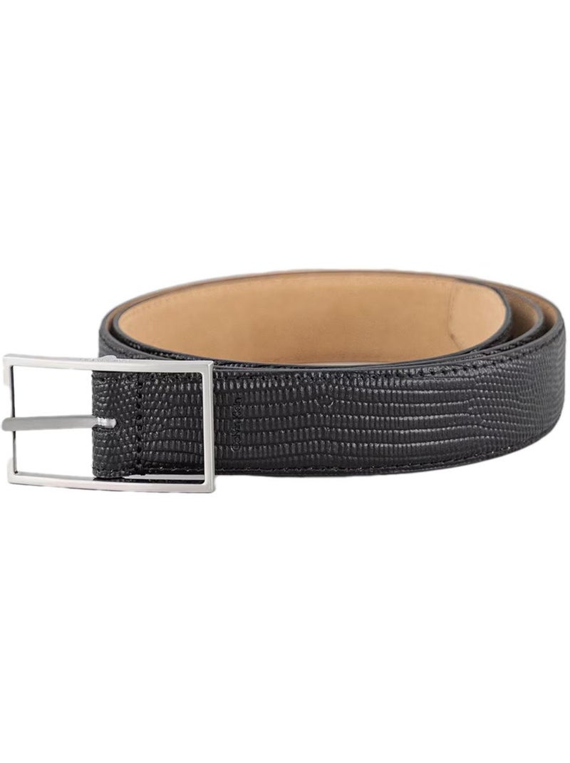 Cinto Preto Calvin Klein Jeans Lizar para Mulher Preto - Kiabi