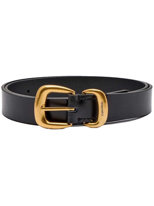 Cinto preto calvin klein jeans para mulher lv04k7012g - Kiabi Cinto preto calvin klein jeans para mulher lv04k7012g - Kiabi