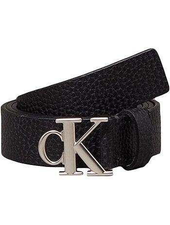 Cinto Preto de Mulher Calvin Klein Jeans Monogram para Senhora