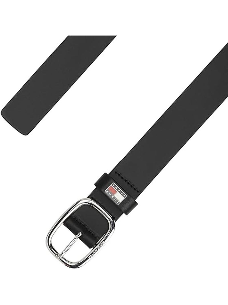 Cinto preto feminino tommy hilfiger oval Preto - Kiabi