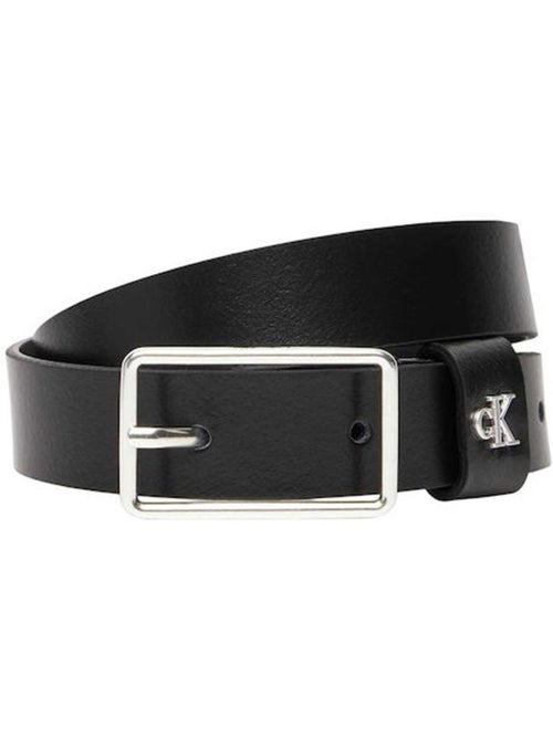 Cinto Preto Masculino Calvin Klein Jeans com Fivela - Kiabi